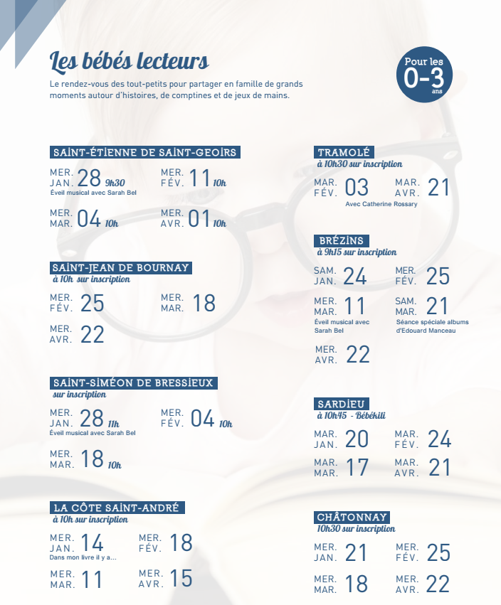 2026 janv avril Bébés lecteurs
